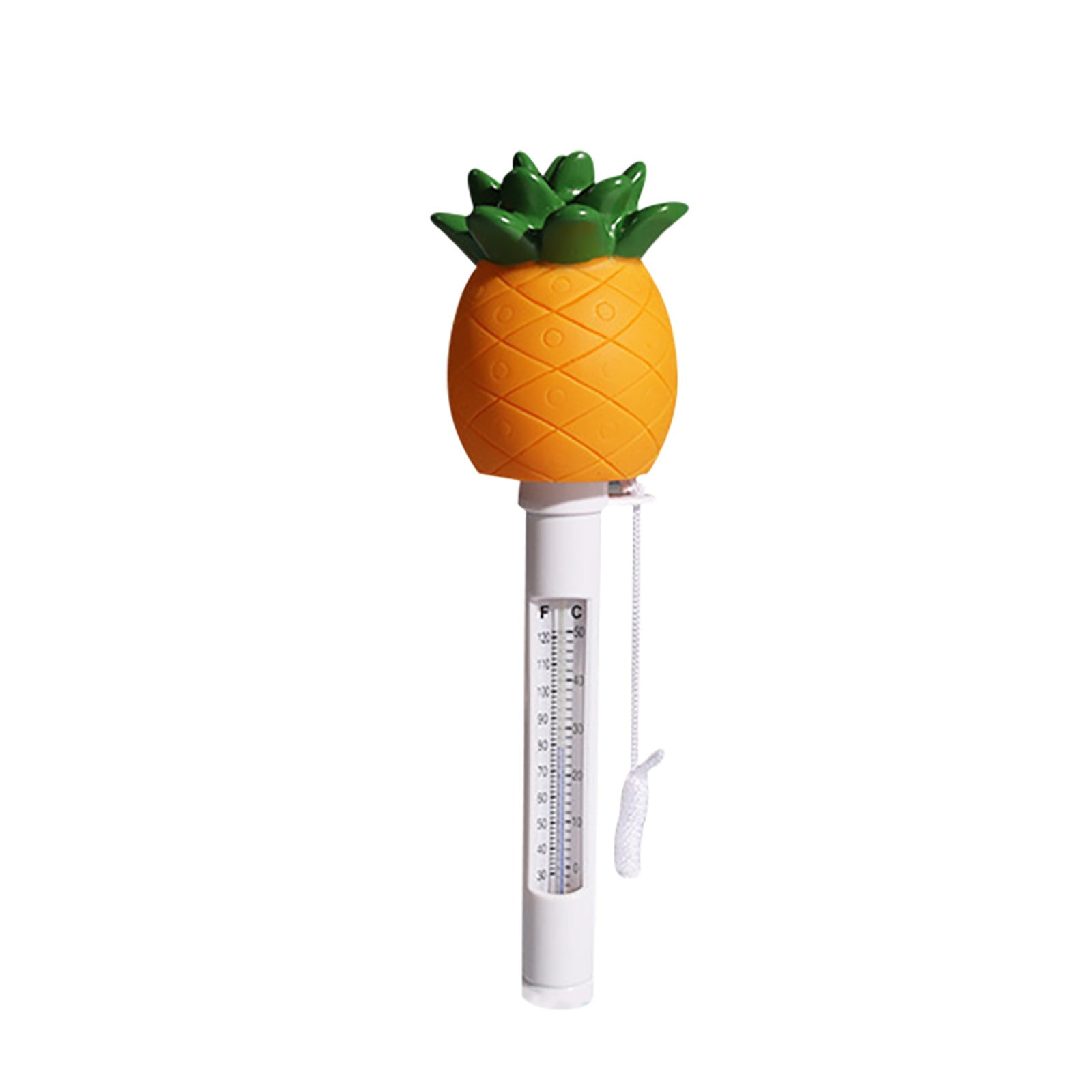 Pineapple Shaped Pool Floating Water Temperature Gauge For Swimming
