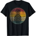 thumbnail image 1 of Pineapple Shirt Fruit Retro Style Vintage 70s 80s 90s Gift T-Shirt, 1 of 3