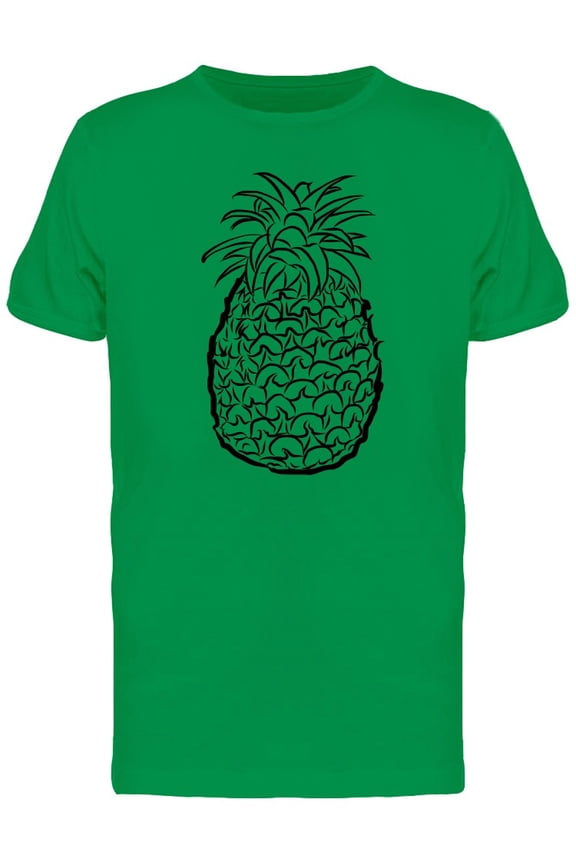 Pineapple Silhouette B&W Tee Men's -Image by Shutterstock