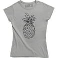 thumbnail image 1 of Pineapple Sketch - Funny Hipster Slogan Women's Trendy T-Shirt, 1 of 4