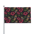 thumbnail image 1 of Pineapple Skull Flags Garden Home Flag House Flags For Outdoor Custom 3x5 Ft Outdoor, 1 of 8