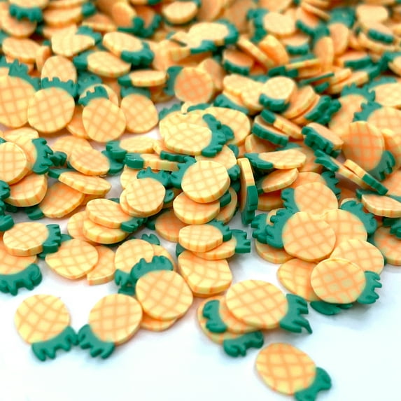 Pineapple Slice Shape Glitter Confetti (1oz = 28g)