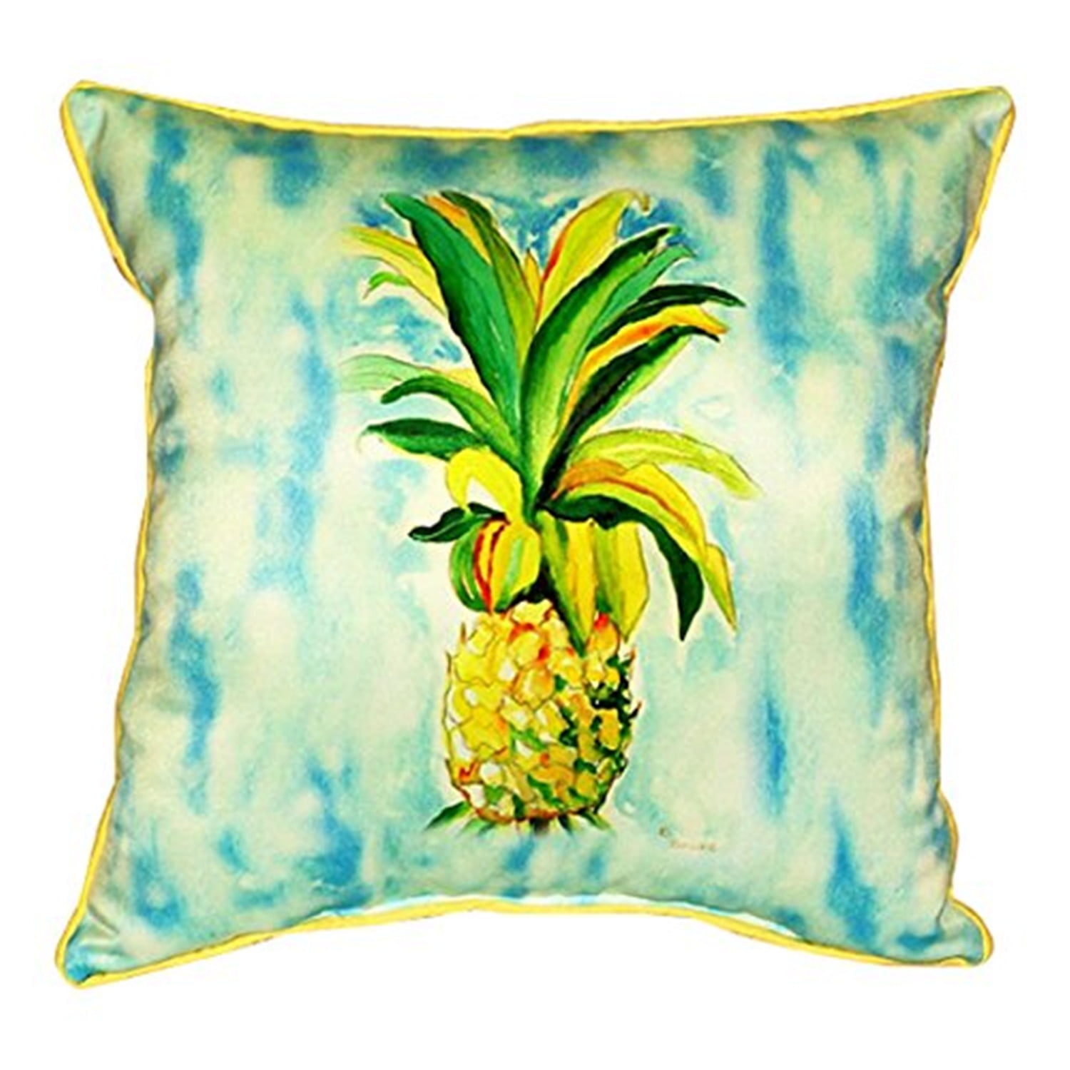 Pineapple Small Indoor Outdoor Pillow 12x12