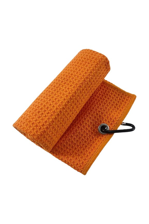 Pineapple Sports Towel - Quick Dry Perforated Nylon Microfiber Towel for Golf Gym Travel Lightweight Compact 15.74x15.74in
