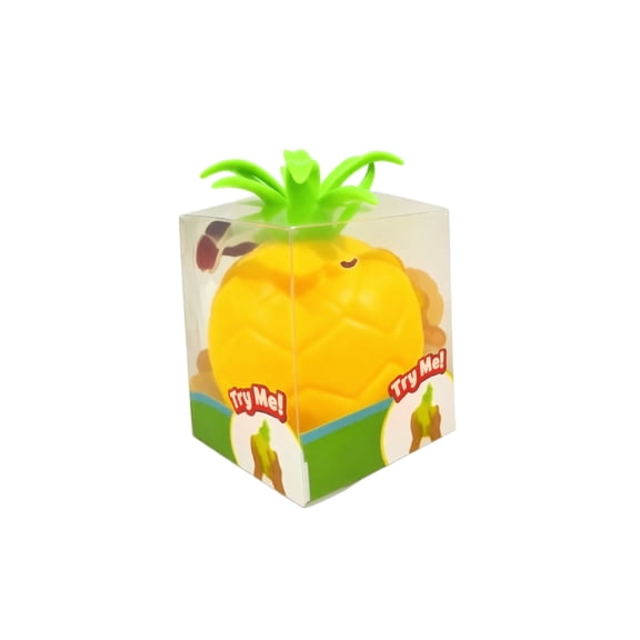 Pineapple Stress Relief Squeeze, Slow Rising Soft Foam Hand Fidget for Desk & Classroom, Calming Aid for Party Favors