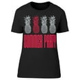 thumbnail image 1 of Pineapple Summer Party T-Shirt Women -Image by Shutterstock, Female XX-Large, 1 of 2