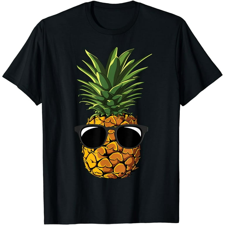 Pineapple Sunglasses T Shirt Aloha Beaches Hawaiian Hawaii Pineapple Sunglasses T Shirt Aloha Beaches Hawaiian Hawaii
