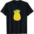 thumbnail image 1 of Pineapple T-Shirt men and women can wear, black, white, gifts, 1 of 4