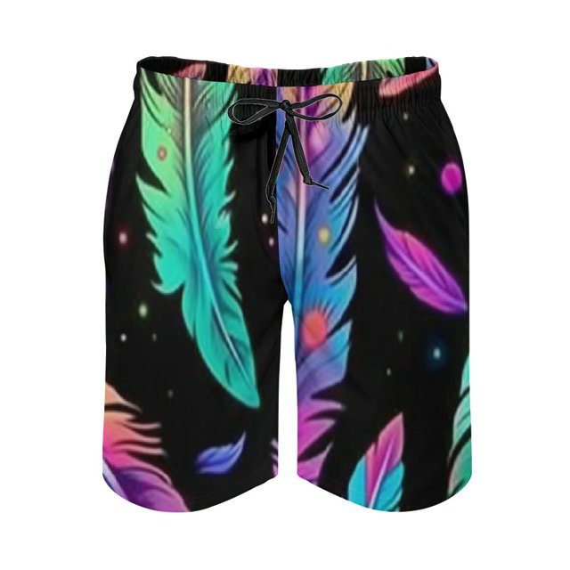 Pineapple Teens Swim Trunks, Quick Dry Surfing Beach Sports Running