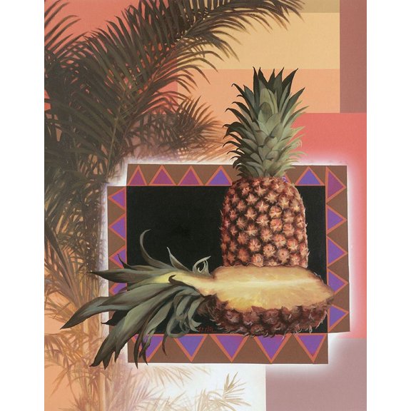 Pineapple Tree Poster Print by Unknown Unknown (24 x 36) # 22667