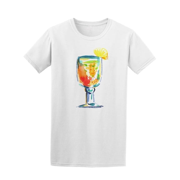 Pineapple Tropical Cocktail  Tee Men's -Image by Shutterstock