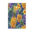 thumbnail image 1 of Pineapple Tropical Flowers Garden Flag House Banner 12" x 18" Double Sided Outdoor Yard Decoration, 1 of 6