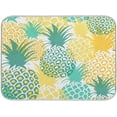 thumbnail image 1 of Pineapple Tropical Fruit Dish Drying Mat for Kitchen, Absorbent Microfiber Drying Pad Dish Mat, 16" X 18", 1 of 7