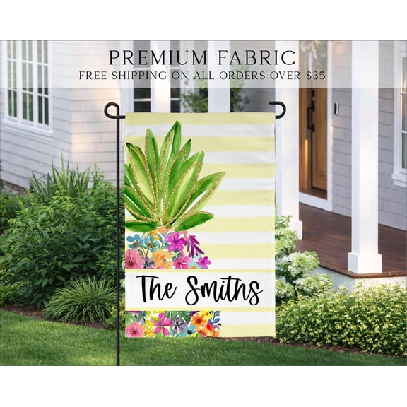 Pineapple Welcome Flag Spring Garden Flag Summer Garden Flag Porch Decor Entry Flag Yard D