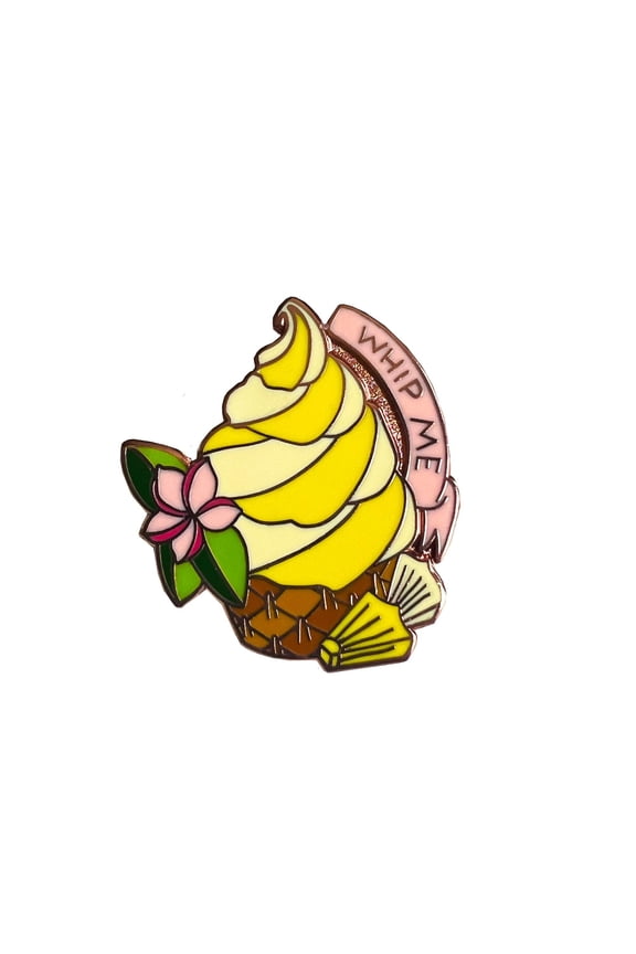 Pineapple Whip Me enamel pin