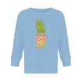 thumbnail image 1 of Pineapple With Glasses Long Sleeve Toddler -Image by Shutterstock,  2 Toddler, 1 of 4