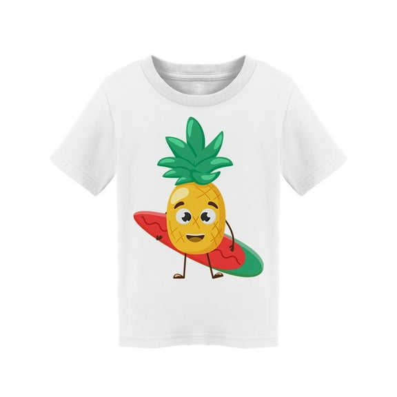 Pineapple With Surfboard T-Shirt Toddler -Image by Shutterstock,  2 Toddler