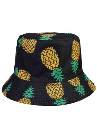 Women Lady Bucket Hat Trendy Lightweight Outdoor Summer Beach Sun Hat  Pineapple Bucket Hat Cooling Bucket Hats for Men for Hot Weather Fuzzy  Bucket