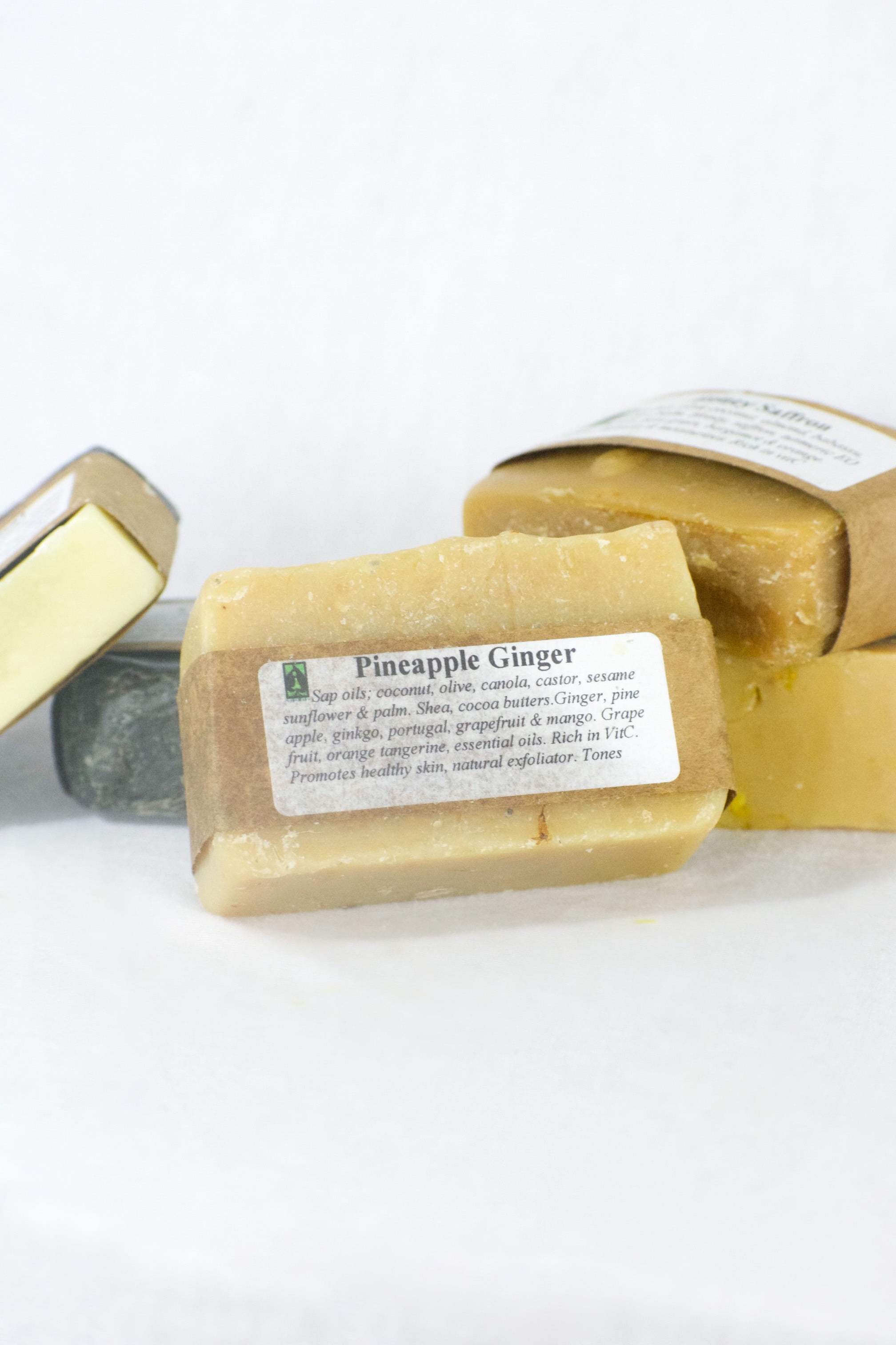 Pineapple and Ginger Soap for Acne Prone Skin Imported from the