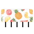 thumbnail image 1 of Pineapple and Strawberry Mail Holder Organizer Wall Mount with Shelf Key Holder Key Rack with 5 Key Hooks for Wall Decorative, 1 of 6