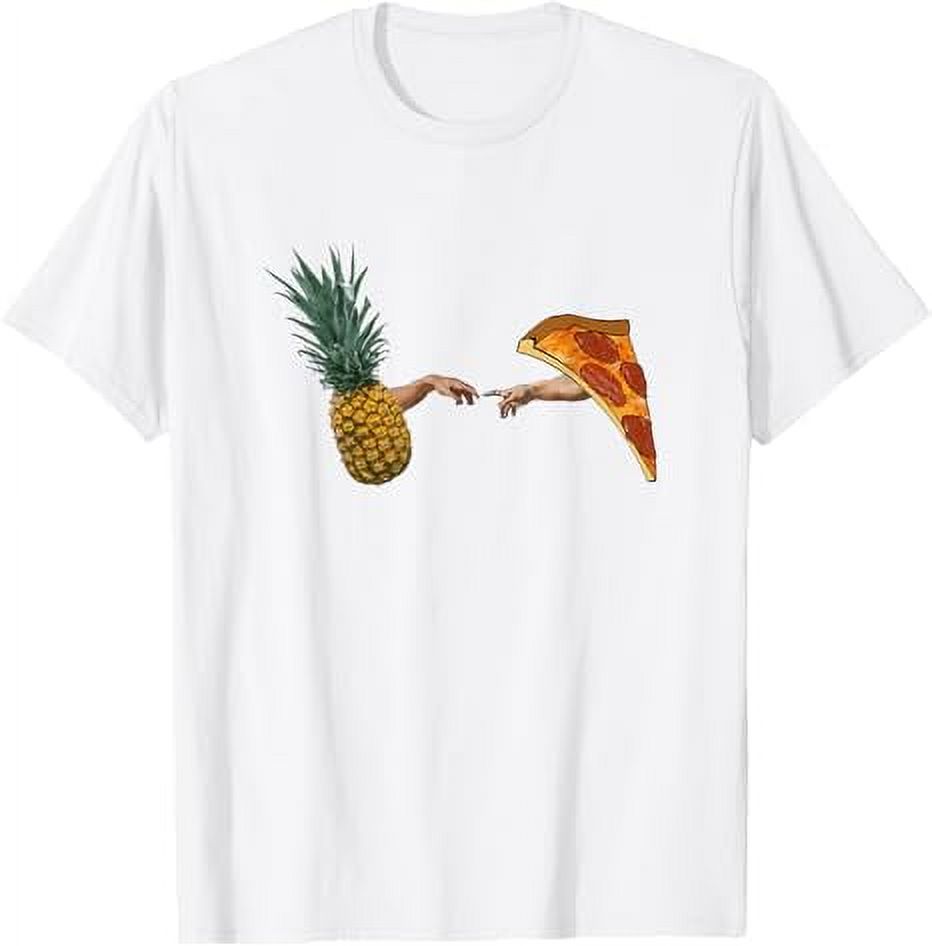 "Pineapple on Pizza Creation of a Masterpiece" Funny Pizza TShirt