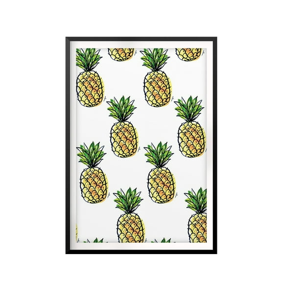 Pineapples 8 x 10 UNFRAMED Print Fruit Wall Art