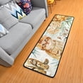 thumbnail image 1 of Pineapples Cute Kittens Cats 72×24 inch Runner Rug Non-Slip Pads Ares Rugs Washable for Bedroom Bathroom Living Room, 1 of 1