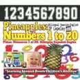 thumbnail image 1 of Pineapples: Numbers 1 to 20. Bilingual Spanish-English: PiÃ±as: NÃºmeros 1 al 20. BilingÃ¼e EspaÃ±ol-InglÃ©s, (Paperback), 1 of 1