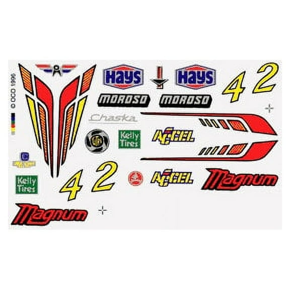 Pinecar 310 Dry Transfer Decals Magnum