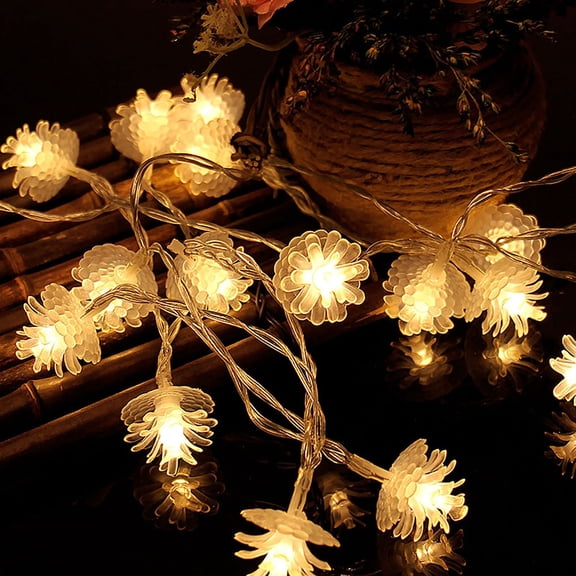 Pinecone Decorative Lamp Led Lamp String Courtyard Balcony String Lamp, Party Headband
