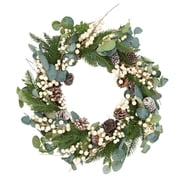Pinecone Eucalyptus Wreath