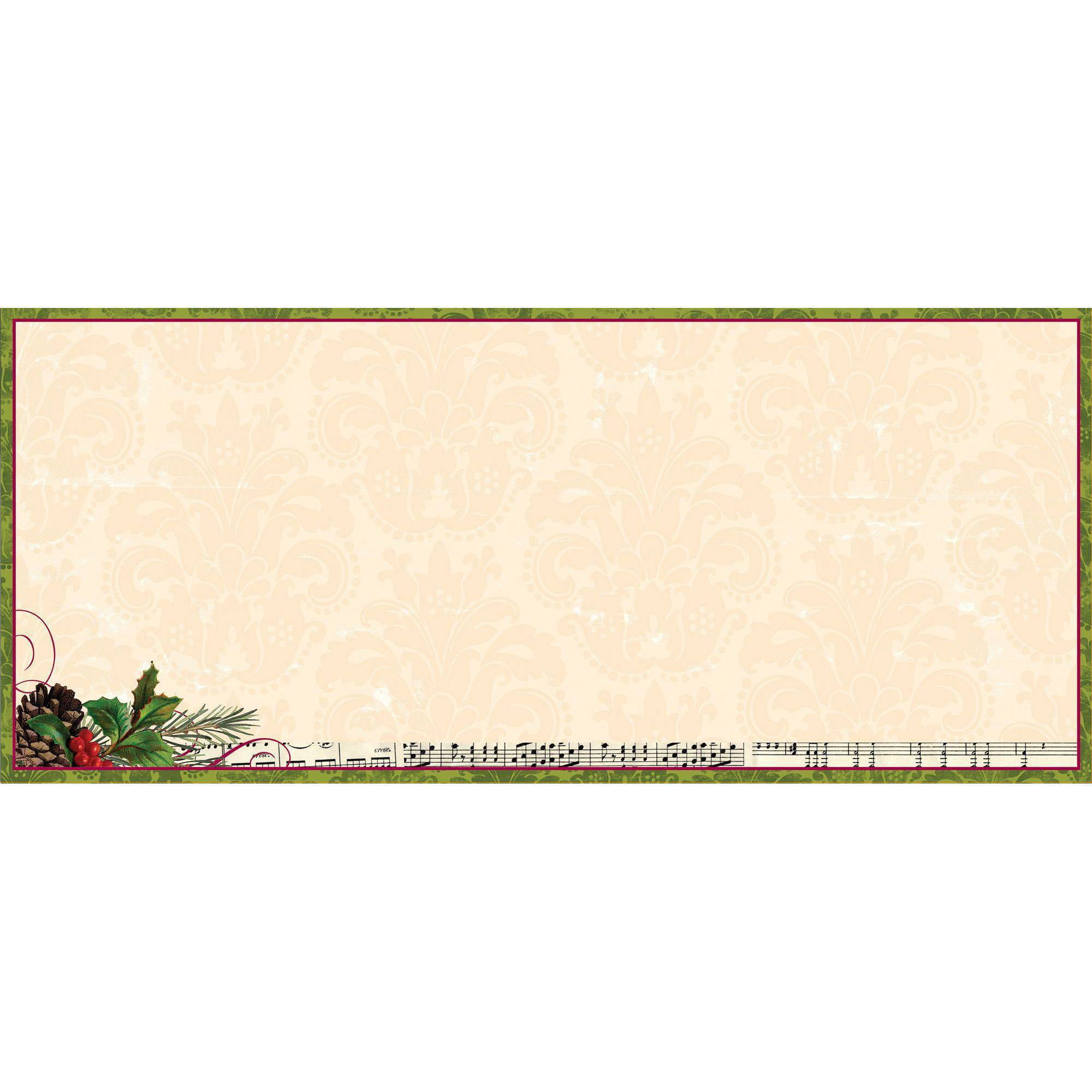 Pinecone Garland #10 Env