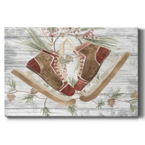 Pinecone Lodge Collection A- Gallery Wrapped Canvas