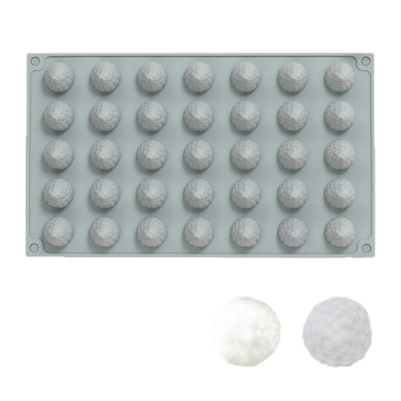 Pinecone Mousse Silicone Mold, Multi-Cavity Mini Pinecone Shape French Dessert Chocolate Baking Tray, Non-Stick Baking Tool