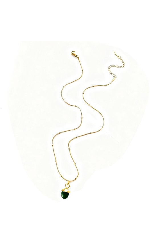 Versatile Pinecone Necklace Stainless Steel Jewelry With Subtle Elegant Ideal For Gift Giving Or Personalize Use