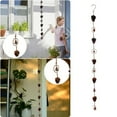 Pinecone Shaped Rain Chain Gutter Rain Chain Metal Rain Chain Downpipe