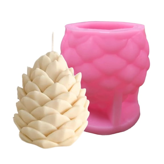 Pinecone Shaped Silicones Pinecone Shaped for Table Decorations Gypsum Decorations Epoxy Resin