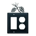 thumbnail image 1 of Pinecone Single GFI CUSTOM Product & Outlet CUSTOM Product, 1 of 2