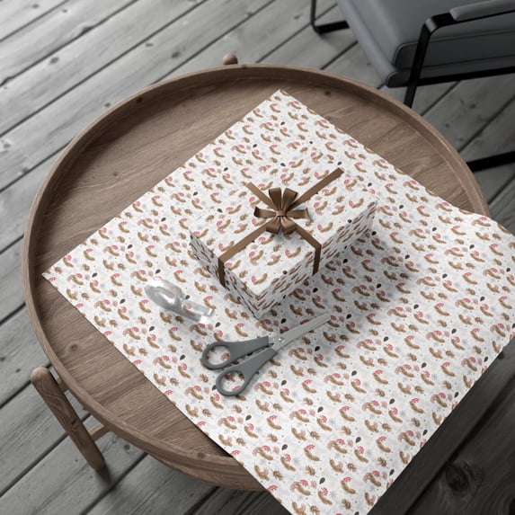 Pinecones and Berries - Gift Wrap Papers