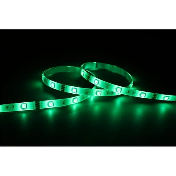 Pinegreen Lighting CL-TP10RGB 10 ft. RGB Color Changing Flexible Plug-in LED Tape Light with Remote Control