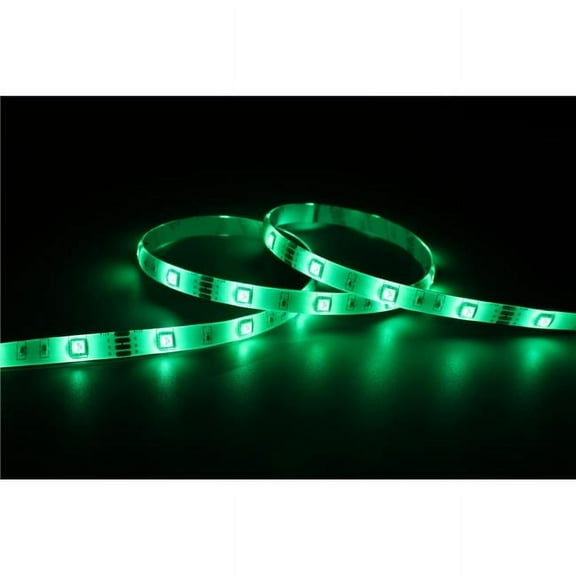 Pinegreen Lighting CL-TP10RGB 10 ft. RGB Color Changing Flexible Plug-in LED Tape Light with Remote Control