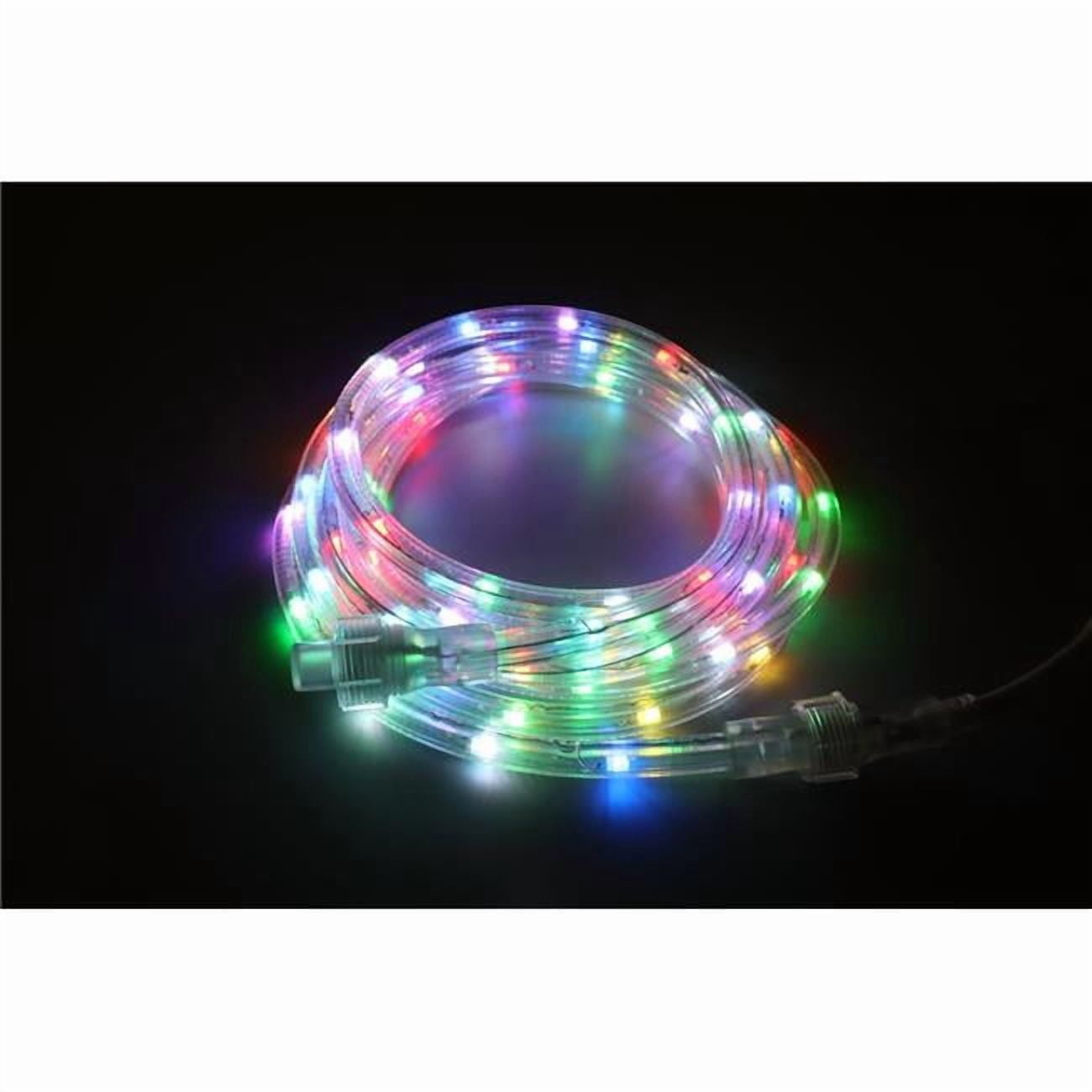 Pinegreen Lighting CL-TRL12RGB 12 ft. Plug-in LED RGB Color Changing Rope Light with Remote Control