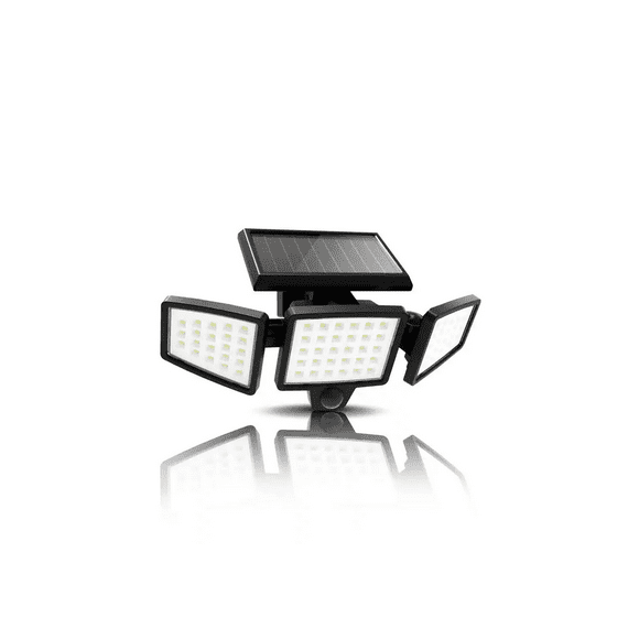 Pinegreen Lighting 3-Head LED Solar Motion Sensor Security Light, 1500 Lumens, Model# Cl-SML3