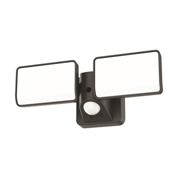 Pinegreen Lighting CL-SLM1500AC-2HBK 1500 Lumen Dual Head Motion Activated Outdoor Security Light-Black