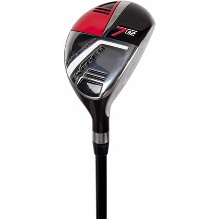 pinemeadow excel egi men's 7 hybrid, left hand, graphite, regular