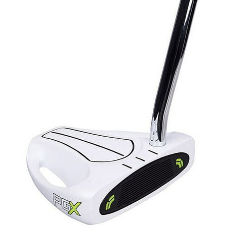 Pinemeadow Golf PGX Belly Putter, Right-Handed, 41" Length, White Finish, 2-Piece Grip