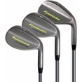 thumbnail image 1 of Pinemeadow Men's 3 Wedge Set, Right Hand, Steel, Regular, 1 of 3