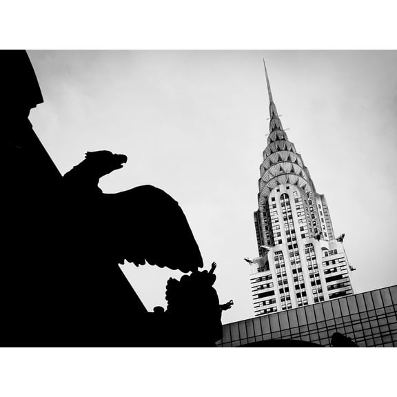 Pinera Chrysler Building Manhattan New York Extra Large XL Wall Art Poster Print