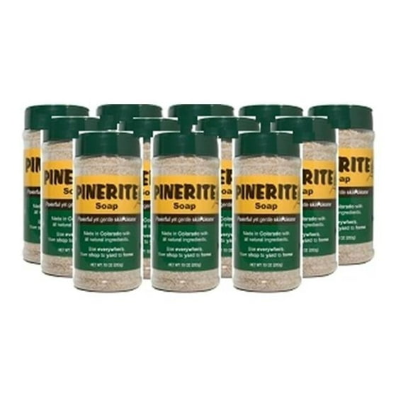 Pinerite 10 oz Natural Heavy Duty Colorado Pine Hand Soap, Pack of 12