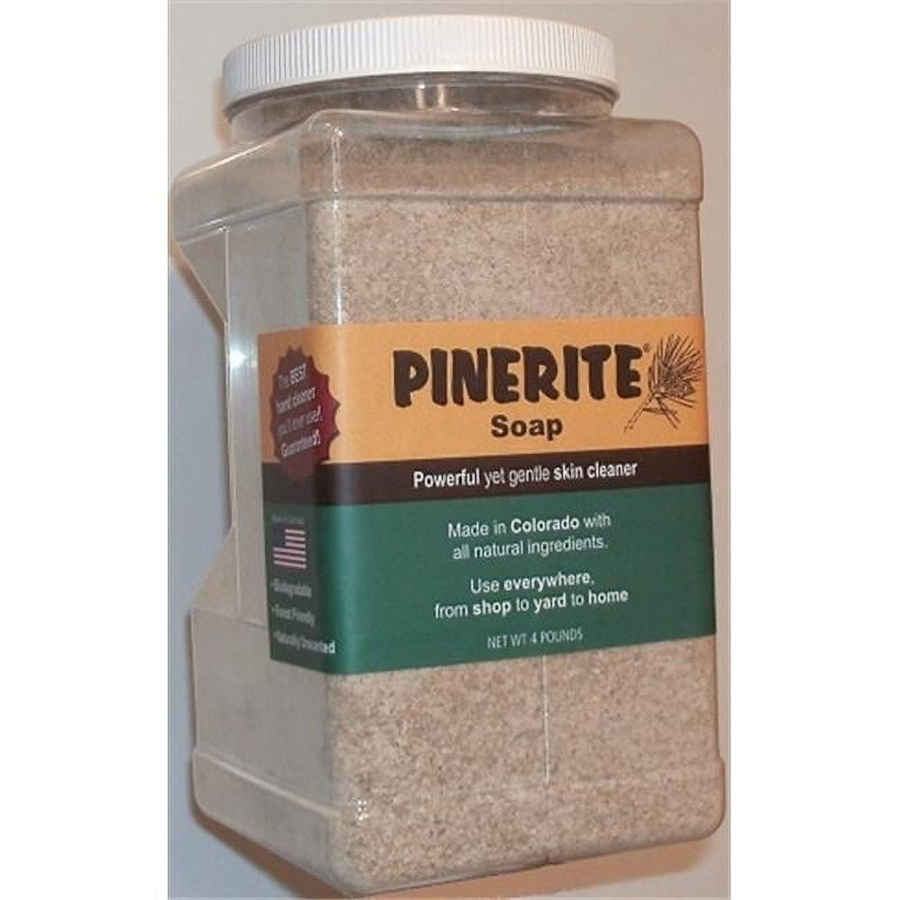 Pinerite  4 lbs Natural Heavy Duty Colorado Pine Hand Soap